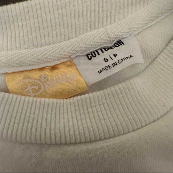 Disney White Mickey Mouse Sweatshirt - Picture 3 of 8